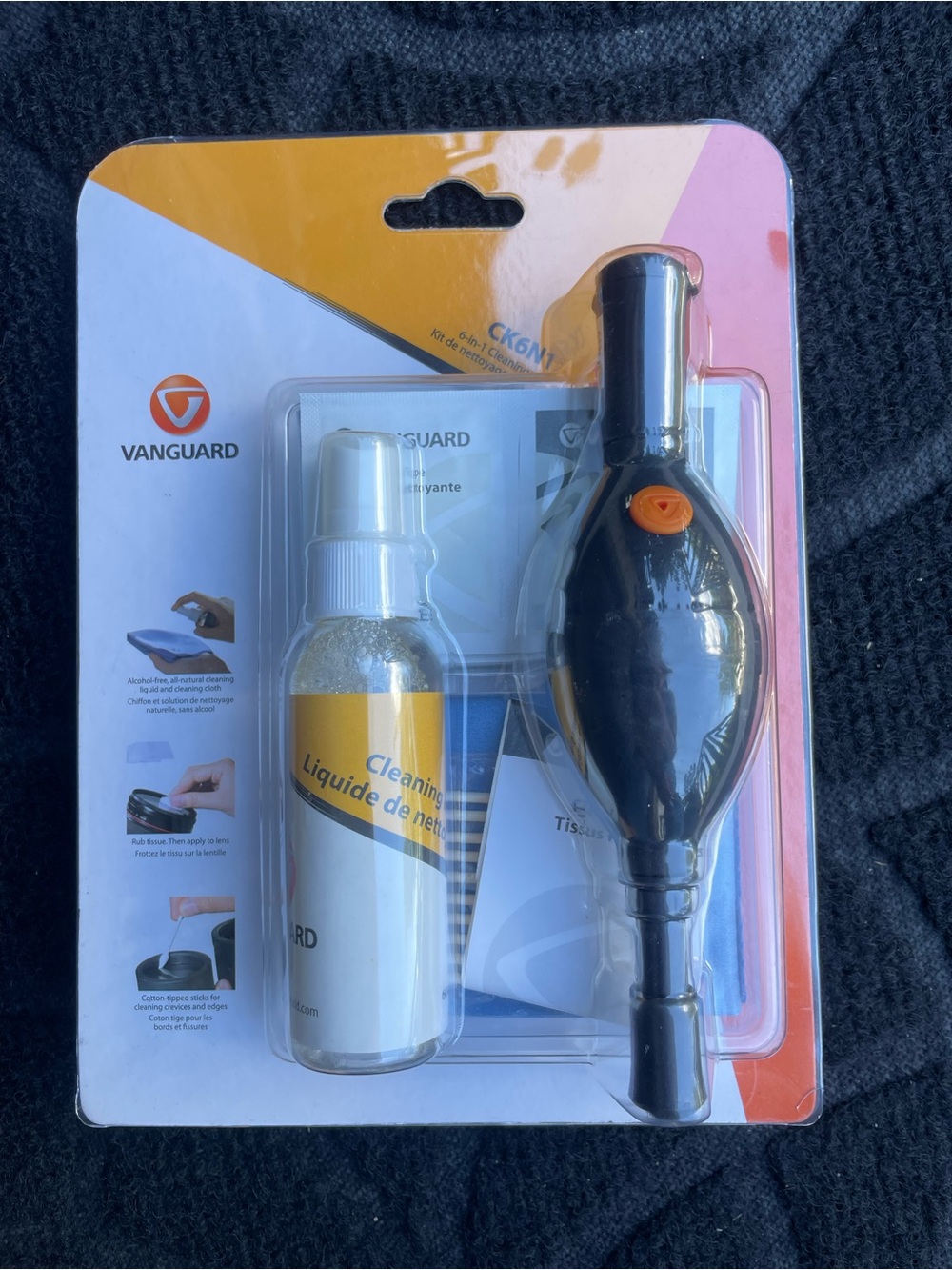 Electronics Cleaning Kit — Black